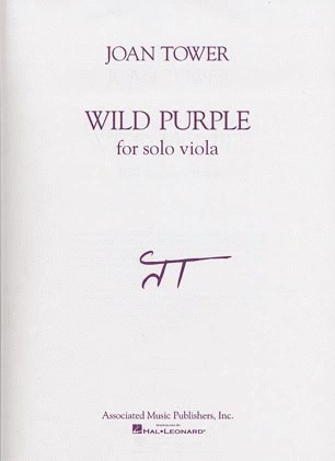 HAL LEONARD Tower, Joan: Wild Purple for Solo Viola (viola)