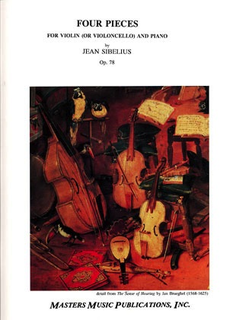 LudwigMasters Sibelius, Jean: Four Pieces Op.78, (cello or violin & piano) | Metzler Violins