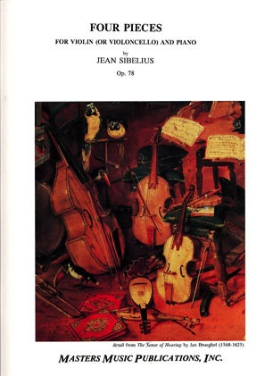 LudwigMasters Sibelius, Jean: Four Pieces Op.78, (cello or violin & piano) | Metzler Violins