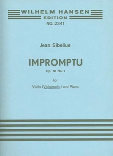 Sibelius, Jean: Impromptu Op.78 No.1 (cello & piano)