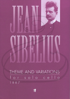HAL LEONARD Sibelius: Theme & Variations for Solo Cello - 1887 (cello) Fennica Gehrman