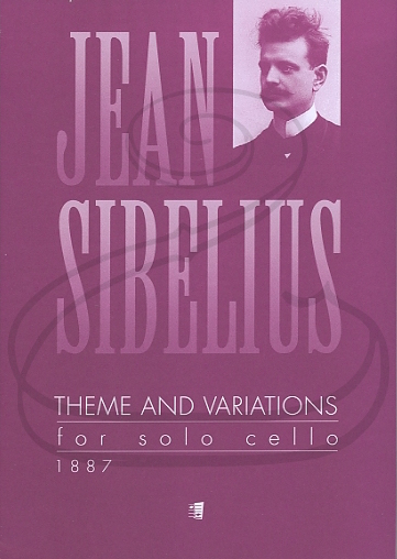 HAL LEONARD Sibelius: Theme & Variations for Solo Cello - 1887 (cello) Fennica Gehrman