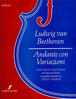 HAL LEONARD Beethoven, L.van: Andante con Variazioni (violin & piano)