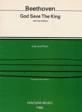 Fentone Music Beethoven (Barrie): God Save The King (violin & piano)