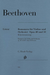 HAL LEONARD Beethoven, L.van: Romances, Op. 40 and 50 in G and F Major, urtext (violin & piano)