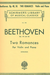 HAL LEONARD Beethoven, L.V. (Schradieck): Two Romances, Op.40, Op.50 (violin, and piano accompaniment)