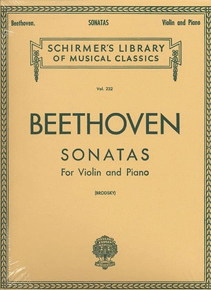 HAL LEONARD Beethoven, L. (Brodsky): Sonatas (Violin & Piano)