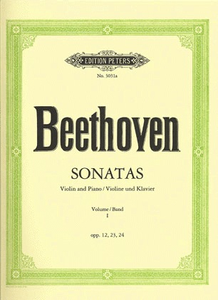 C.F. Peters Beethoven, L.van (Joachim): Complete Sonatas-Vol.1 (violin & piano)