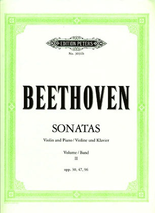 C.F. Peters Beethoven, L.van (Joachim): Complete Sonatas-Vol.2 (violin & piano)