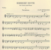 Hovhaness, Alan: Khirgiz Suite (violin & piano)