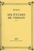 HAL LEONARD Hubay, Jeno: Six Etudes Op.63 (violin)