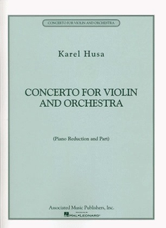 HAL LEONARD Husa, Karel: Concerto (violin  & piano)