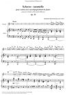 Carl Fischer Wieniawski, Henri: Scherzo-Tarantelle Op. 16 for violin and piano