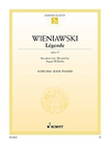 HAL LEONARD Wieniawski, Henri (Wilhelmj): Legende, Op. 17 (violin & piano)