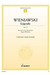 HAL LEONARD Wieniawski, Henri (Wilhelmj): Legende, Op. 17 (violin & piano)