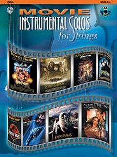 Alfred Music Movie Instrumental Solos for Strings (viola & CD)