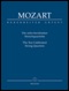 Barenreiter Mozart, W.A.: SCORE Ten Celebrated String Quartets Urtext (L.Finscher) Barenreiter
