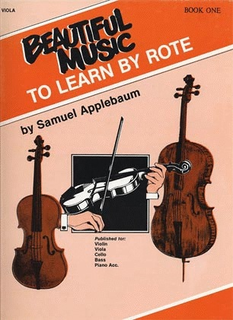 Alfred Music Applebaum, Samuel: Beautiful Music to Learn by Rote Bk.1 (viola)