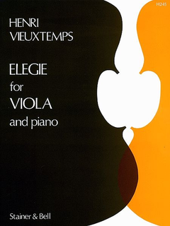 Stainer & Bell Ltd. Vieuxtemps, H.: Elegie for Viola and Piano, Op.30 (viola, and piano)