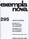 Edition Sikorski Schnittke, Alfred: Concerto No.1 (cello & piano)