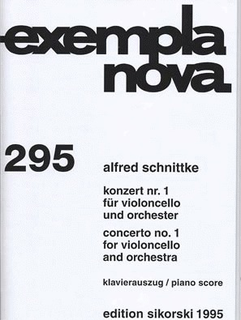 Edition Sikorski Schnittke, Alfred: Concerto No.1 (cello & piano)