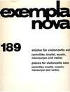Edition Sikorski Pieces for Cello Solo: Schnittke, Knaifel, Wustin, Manssurjan, Vasks