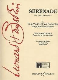 HAL LEONARD Bernstein (Stern): Serenade - after Plato's ''Symposium'' (violin & piano reduction)