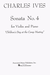 HAL LEONARD Ives: Sonata No.4 ''Childrens Day at the Camp Meeting'' (violin & piano) Associated Music Publishers