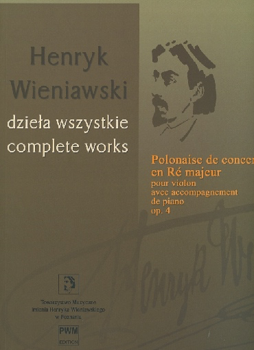 HAL LEONARD Wieniawski, Henri: Polonaise de Concert in D, Op. 4 (violin & piano)