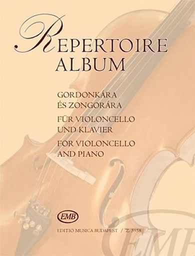 HAL LEONARD Friss, Antal: Repertoire Album (cello & piano)
