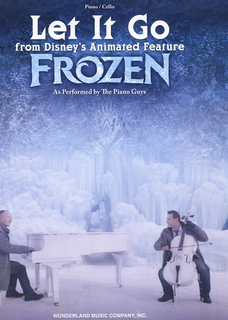 HAL LEONARD Frozen: Let It Go as performed by The Piano Guys (cello & piano)