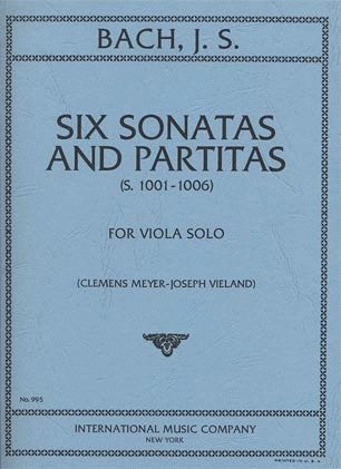 International Music Company Bach, J.S. (Vieland): Six Sonatas & Partitas (viola)