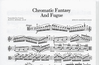 Bach, J.S. (Arnold): Chromatic Fantasy & Fugue (viola & piano)