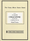 Bach, J.S. (Forbes): Chaconne (Viola)