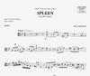Carl Fischer Villette, Pierre: ''Spleen''(viola & piano)