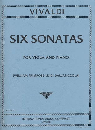 International Music Company Vivaldi, A. (Primrose): 6 Cello Sonatas transcribed (viola & piano)