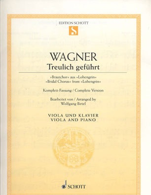 Wagner, Richard: Bridal Chorus from Lohengrin (viola & piano)