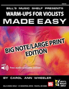 Wheeler, Carol Ann: Warm-ups for the Violist-Big Note Edition