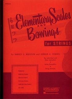 HAL LEONARD Whistler, H. & Hummel, H.: Elementary Scales and Bowings for Strings (viola)