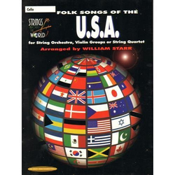 Starr, William: Folk Songs of the U.S.A. (cello)