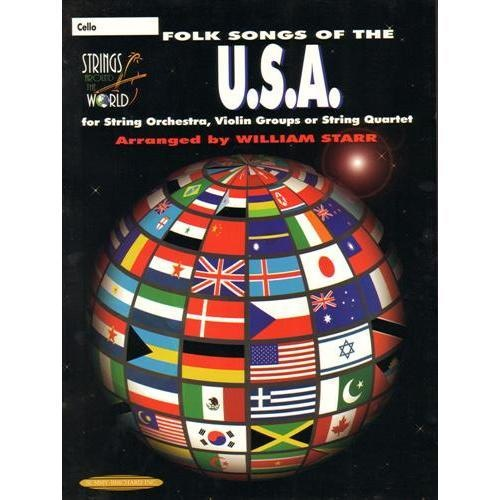 Starr, William: Folk Songs of the U.S.A. (cello)