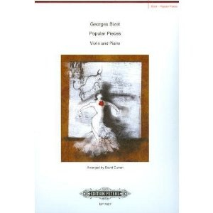 C.F. Peters Bizet, Georges: Popular Pieces-Carmen, L'Arlesienne (violin & piano)