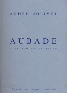 Carl Fischer Jolivet, Andre: Aubade (violin & piano)