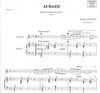 Carl Fischer Jolivet, Andre: Aubade (violin & piano)