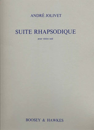 HAL LEONARD Jolivet, A.: Suite Rhapsodique (violin)