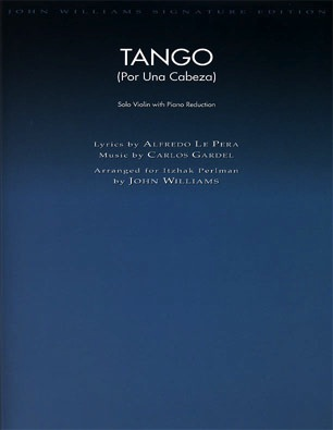 HAL LEONARD Gardel (Wiliams): Tango - Por Una Cabeza (violin & piano reduction)