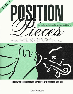 Alfred Music Wilkinson: Position Pieces Bk.3 (violin & piano)