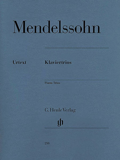 HAL LEONARD Mendelssohn (Herttrich): Piano Trios - URTEXT (piano trio) Henle