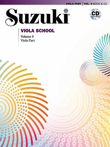 Suzuki: Viola School Vol. 9 (viola & CD)