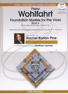 Carl Fischer Wohlfahrt (Pine): Foundation Studies, Bk.2 (viola)(DVD) Carl Fischer